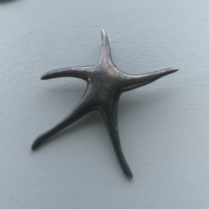 Sterling starfish pendant